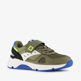 Blue Box jongens sneakers groen blauw