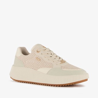 XX by Mexx dames sneakers beige wit