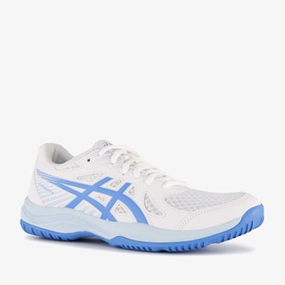 Asics Upcourt 6 dames zaalschoenen wit blauw