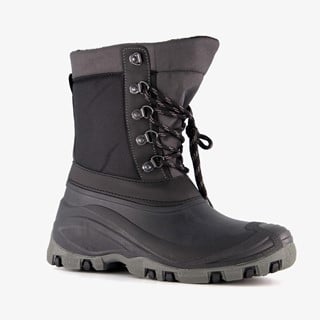 Snowfun gevoerde heren snowboots zwart