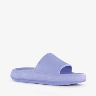 Dames badslippers lila