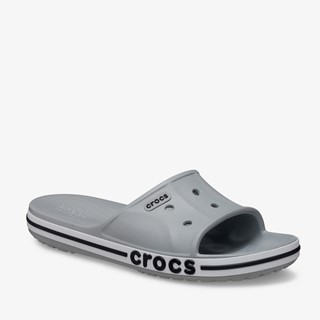 Crocs Bayaband Slide heren slippers grijs