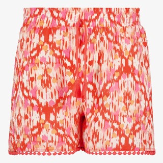 TwoDay meisjes short met print roze oranje