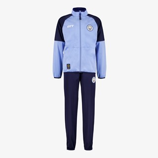 Manchester City kinder trainingspak blauw