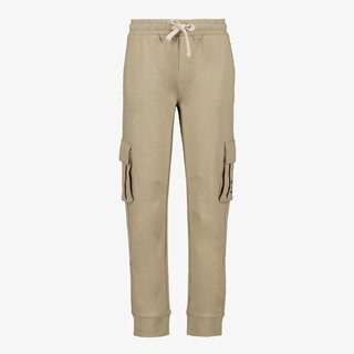 Unsigned jongens cargo joggingbroek beige