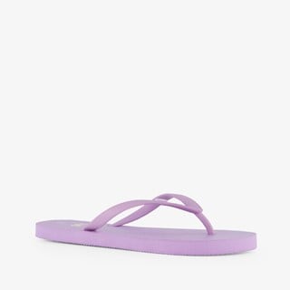 Dames teenslippers lila
