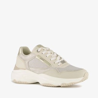 XX by Mexx dames dad sneakers beige metallic