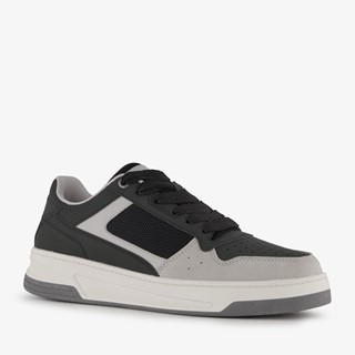 Blue Box heren sneakers wit grijs