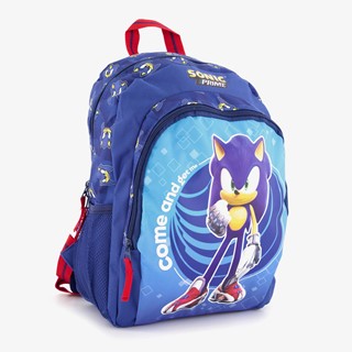 Sonic Supreme Power kinder rugzak blauw 9 liter