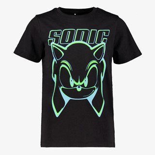 Sonic jongens T-shirt zwart groen