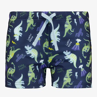 Osaga jongens zwembroek blauw met dino
