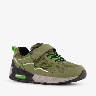 Blue Box jongens sneakers met airzool groen zwart