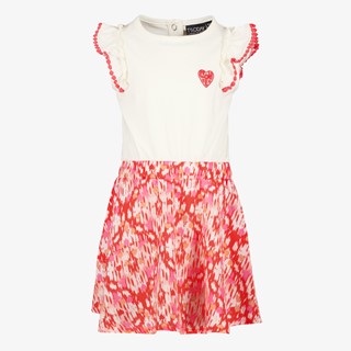 TwoDay meisjes jurk wit met roze print