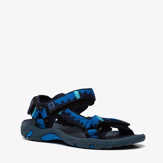 Blue Box jongens sandalen blauw zwart