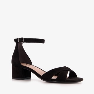 Tamaris dames sandalen met hak zwart