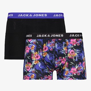 Jack & Jones heren boxershorts 2 pack bloemenprint