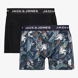 Jack & Jones heren boxershorts 2 pack bloemenprint