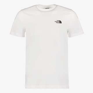 The North Face Simple Dome heren T-shirt wit