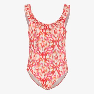 Osaga meisjes badpak met print roze
