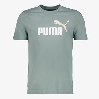 Puma Essentials 2 heren sport T-shirt groen
