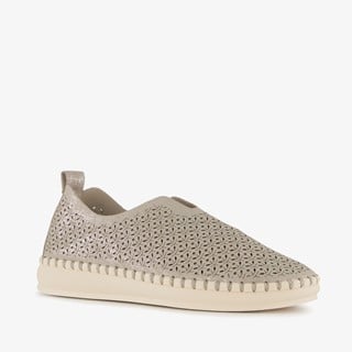 Hush Puppies Daisy dames instappers zilverkleurig