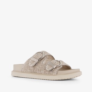 Blue Box dames slippers beige