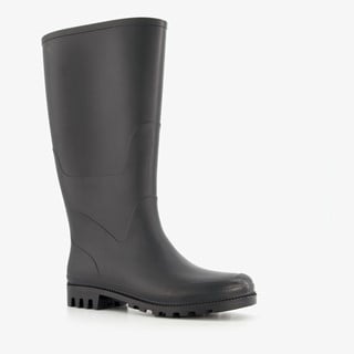 Hoge dames regenlaarzen zwart