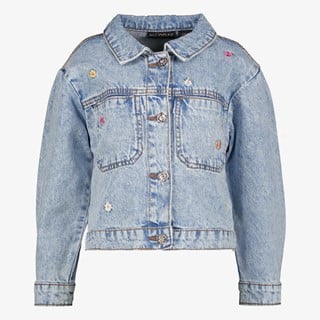 TwoDay meisjes spijkerjas met borduursels