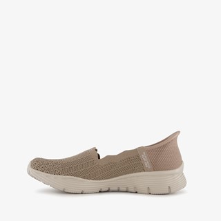 Skechers Slip-ins: Seager dames instappers beige