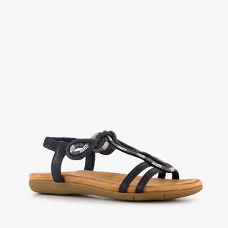 Blue Box dames sandalen zwart