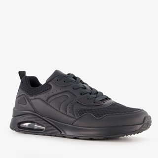 Blue Box heren sneakers airzool zwart