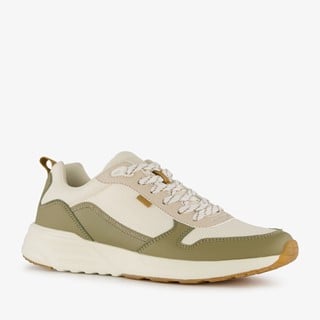 Blue Box heren sneakers groen beige
