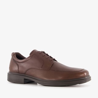 ECCO Helsinki leren heren veterschoenen bruin