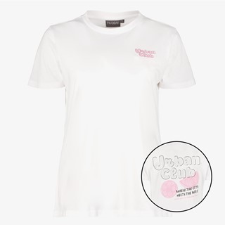 TwoDay dames T-shirt met backprint wit