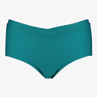 Osaga hipster bikinibroekje met overslag petrol