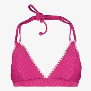 Osaga voorgevormde triangel bikinitop roze