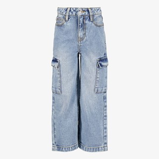 TwoDay wide leg meisjes cargo jeans