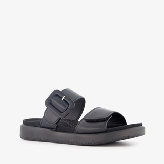 Natuform dames slippers zwart