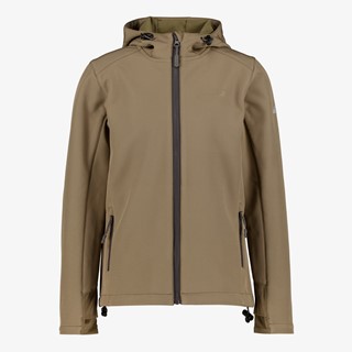 Mountain Peak kinder softshell jas grijs