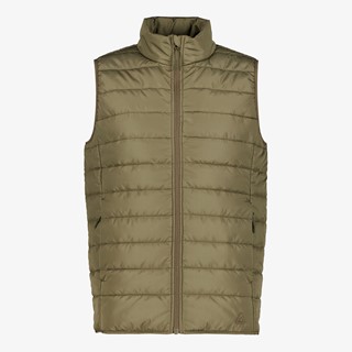 Mountain Peak heren bodywarmer groen grijs