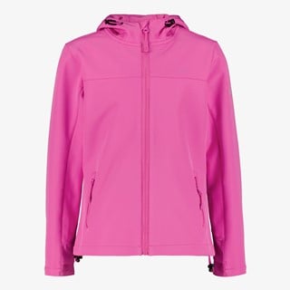 Mountain Peak meisjes softshell jas roze