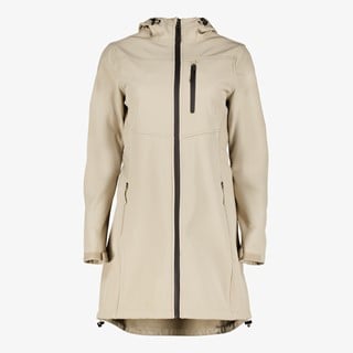 Mountain Peak dames softshell parka beige
