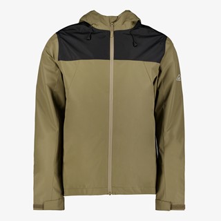 Mountain Peak heren outdoor jas grijs groen