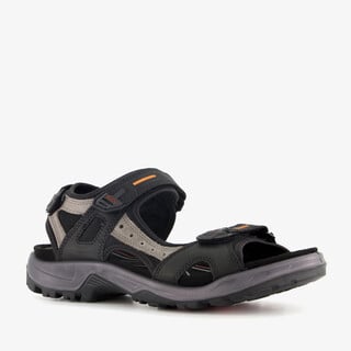 ECCO Off Road leren heren sandalen zwart online bestellen Scapino