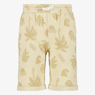 TwoDay jongens short met print beige