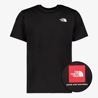 The North Face Redbox heren T-shirt zwart