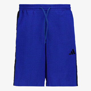 Adidas M 3S FT heren sportshort blauw