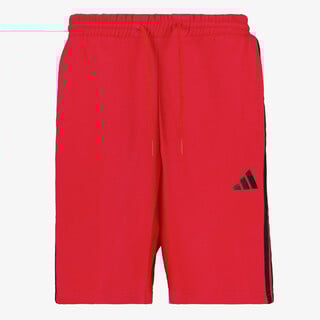 Adidas M 3S FT heren sportshort  rood