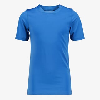 Osaga jongens UV zwemshirt met korte mouwen blauw