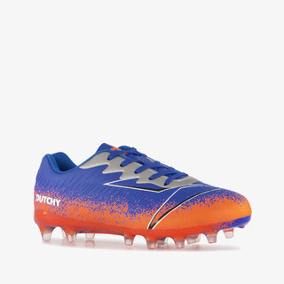 Dutchy FG kinder Voetbalschoenen blauw oranje